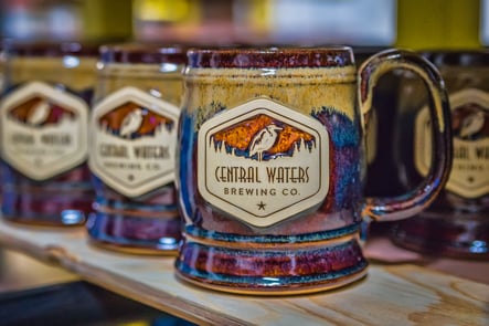 Central Waters Brewing Co. Sunset Hill Stoneware Stein