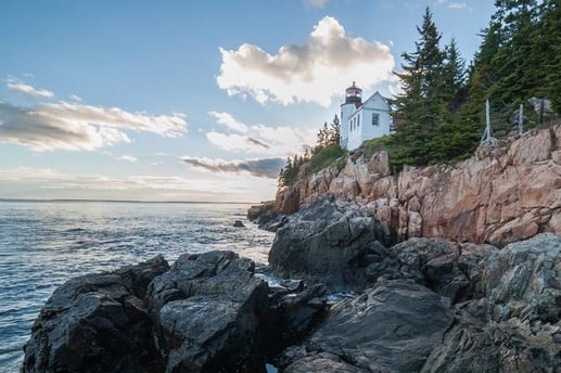 Acadia National Park cliffs