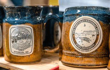 Ceramic Takeaway Coffee Cups, Many Glazes