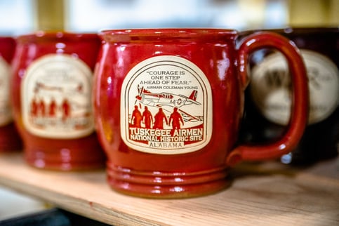 Happy Soul in Red for Tuskegee Airmen National Historic Site