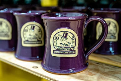 Dr. Pepper Museum mug in Imperial Purple