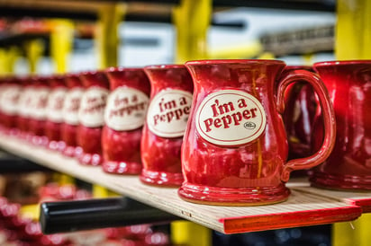 Dr. Pepper Museum ceramic mug