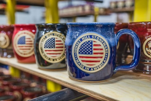 Made in America test mug in Royale Frost