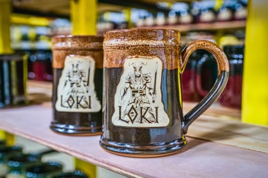 Loki mug in Irish Stout