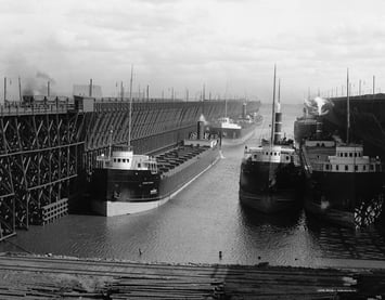 Duluth Ore Docks, c. 1900