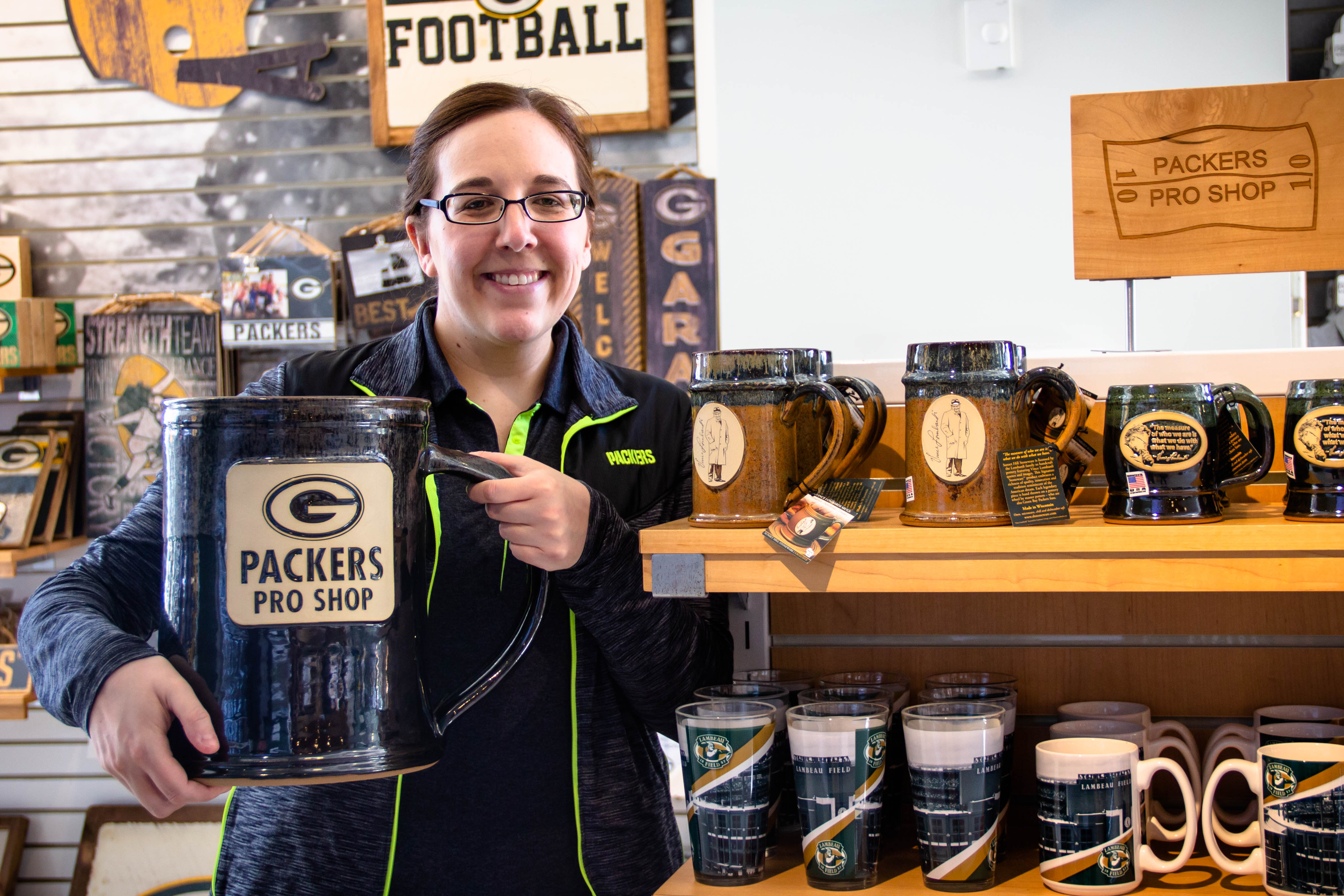 Packers Pro Shop oddities