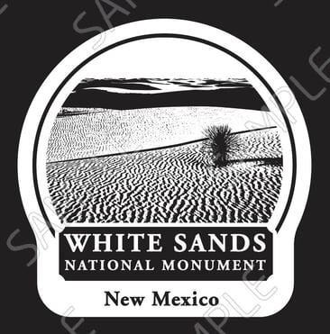 White Sands National Monument Mug Medallion