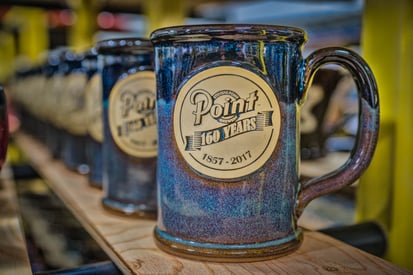 Stevens Point Brewery Sunset Hill Stoneware Anniversary Stein